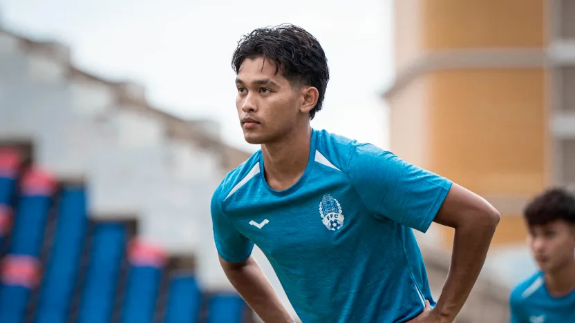 Davin Chhoeun Represents Cambodia at AFC U20 Asian Cup Qualifiers
