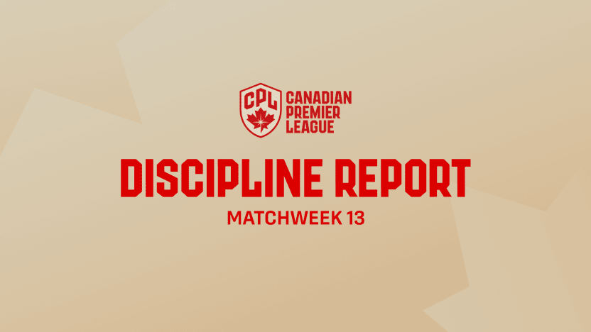 Discipline Report: Matchweek 13