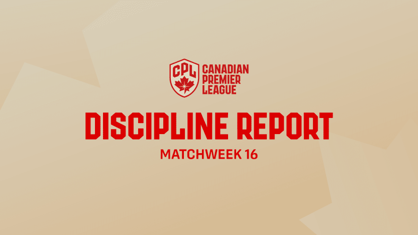 Discipline Report: Matchweek 16