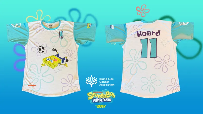 SpongeBob SquarePants x Pacific FC Warm-Up Jersey Charity Auction Now Live