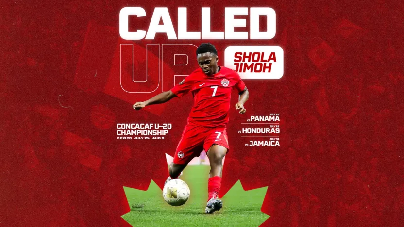 Shola Jimoh Named to Canada Squad for 2026 Concacaf U-20 Championship