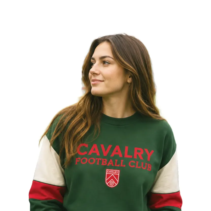 Crewneck with Block Relaxed